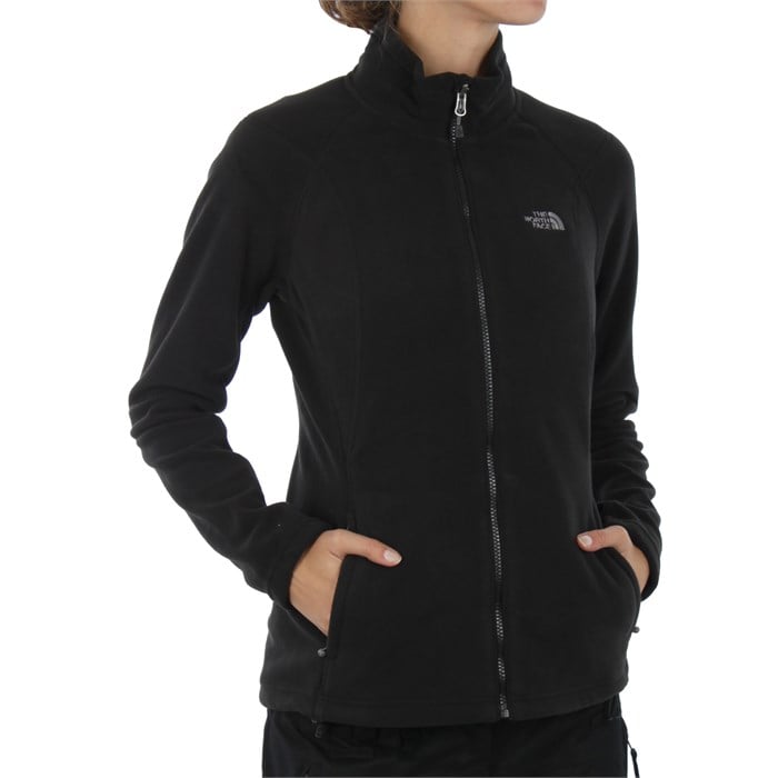 black north face top womens