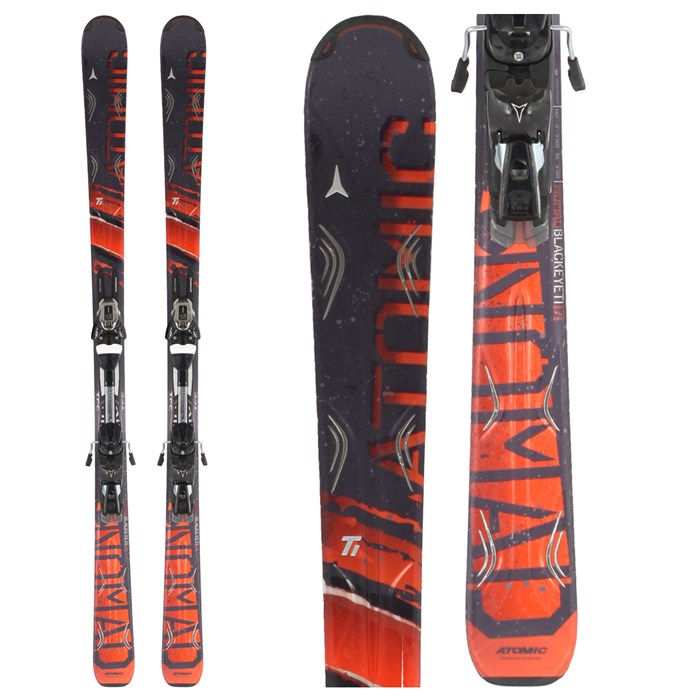 Atomic Blackeye Skis + Bindings Used 2010 Used evo