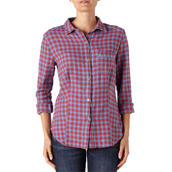 Quiksilver - Quiksilver Capitan Flannel Button Down Shirt - Women's