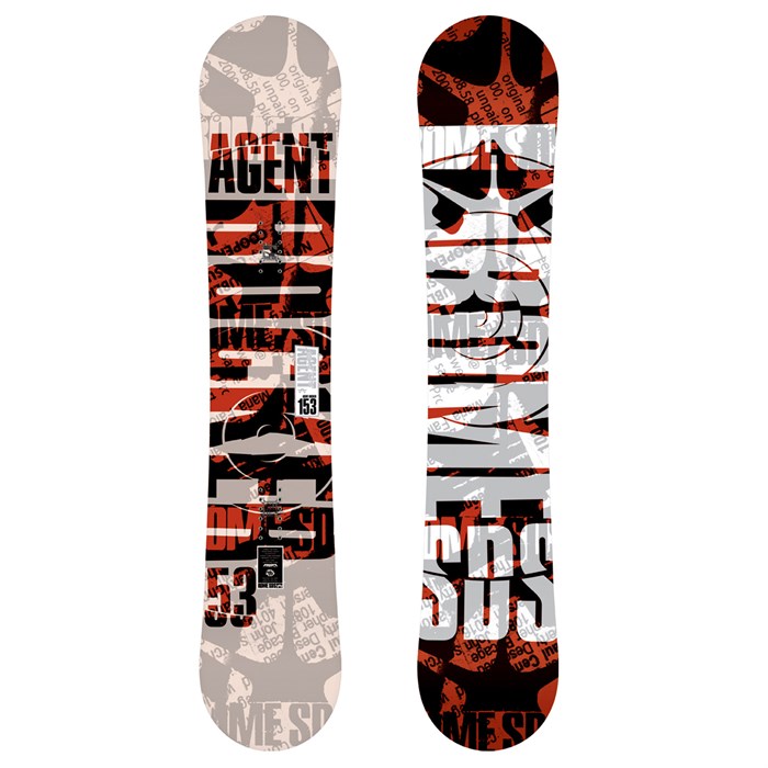 ROME SDS AGENT ROCKER 11-12モデル 155cm Rome Agent Rocker 2016-2010 Snowboard Review