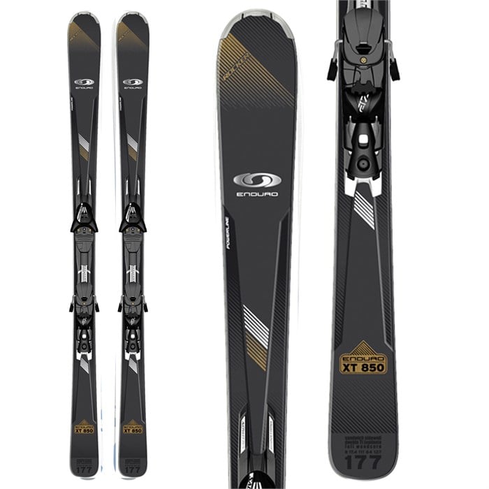 Agnes Gray håndled sammenhængende Salomon Enduro XT 850 Skis + Z12 Bindings 2012 | evo