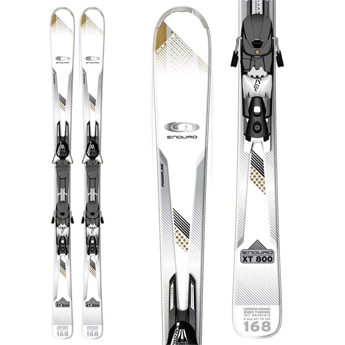 slutpunkt Bopæl kontroversiel Salomon Enduro XT 800 Skis + Z12 Bindings 2012 | evo