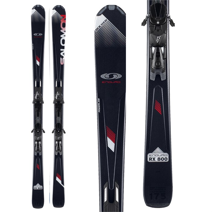 Salomon RX 800 Skis + Z12 Bindings 2012 | evo