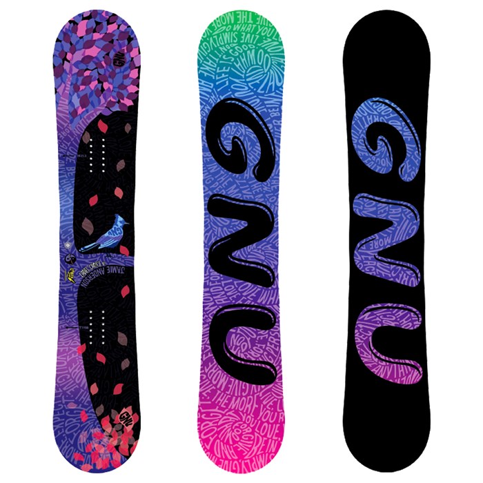 Gnu Jamie Anderson Ladies Choice Limited Snowboard Women S 2012 Evo