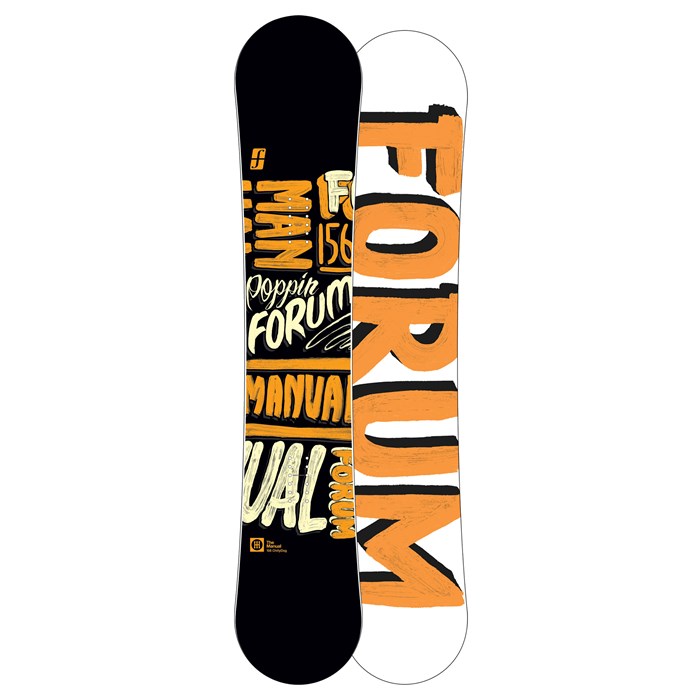 FORUM MANUAL スノーボード バインディング付き Forum Manual Snowboard 2012 | evo