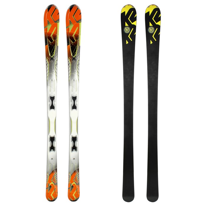 K2 A.M.P. Impact Skis + Marker MX 12.0 Demo Bindings 2012 | evo