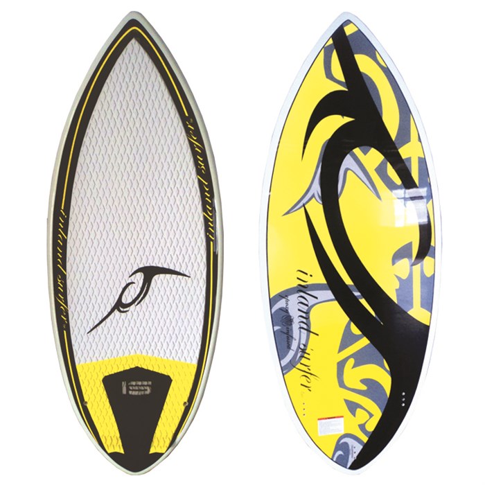 Inland Surfer 4Skim Black Pearl Wakesurf Board 2012 evo