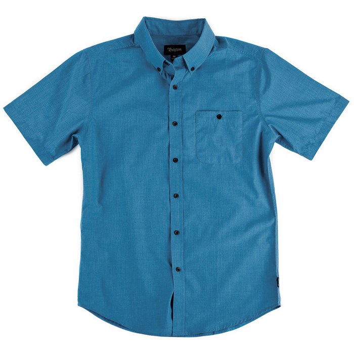 Brixton Central Short Sleeve Button Down Shirt | evo