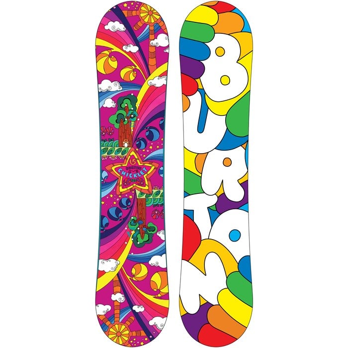 Burton Chicklet Snowboard Youth Demo 2012 Used evo