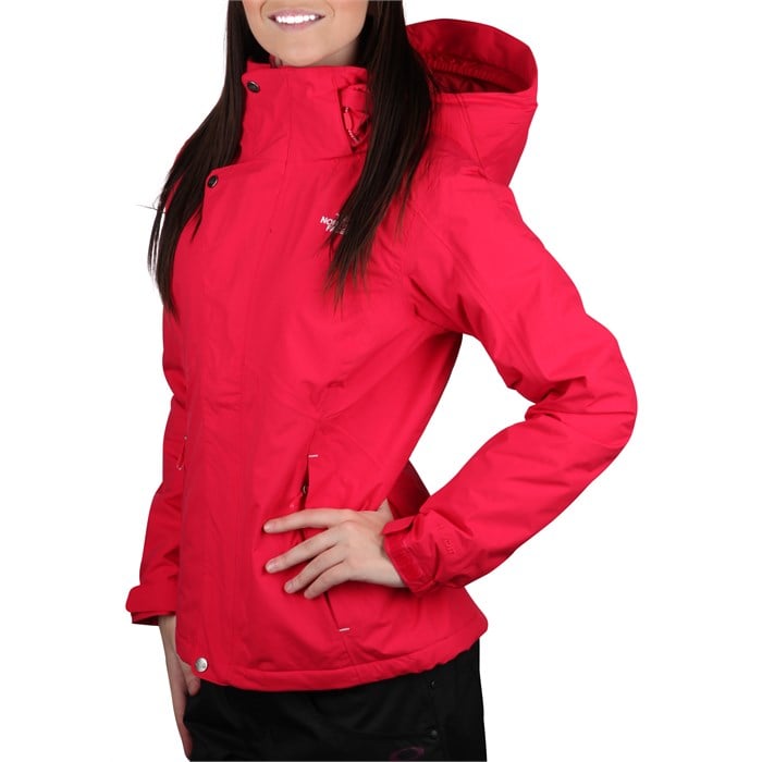 north face red coat