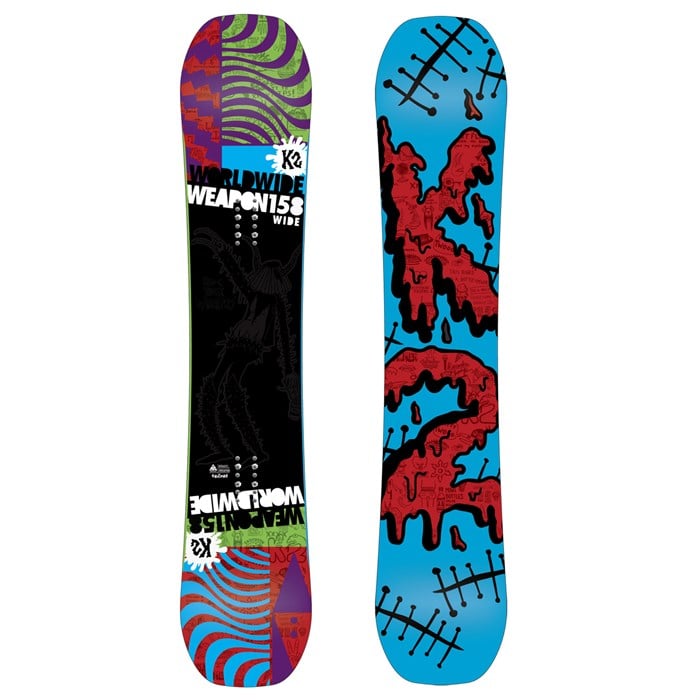 K2 WWW (World Wide Weapon) Rocker Wide Snowboard 2013 | evo