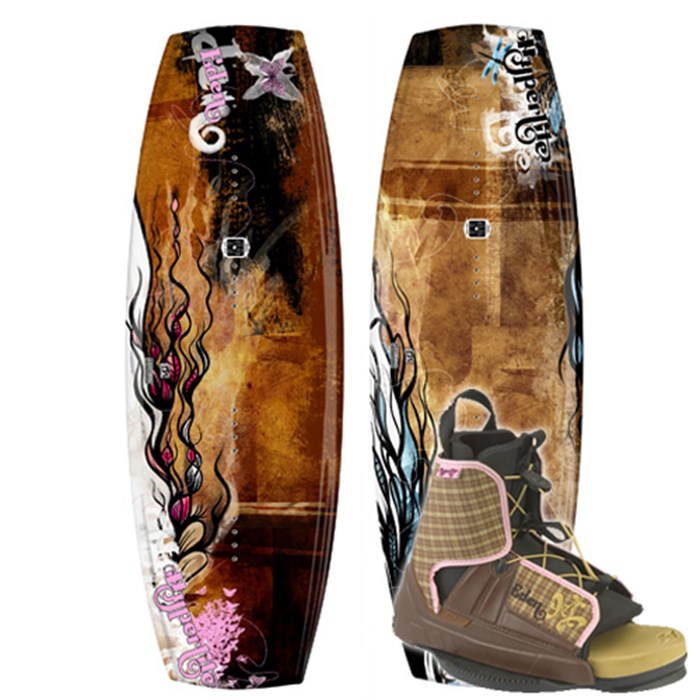 Hyperlite Women's Mystique Wakeboard Bindings - One Size Fits Most (Women's 6-11)