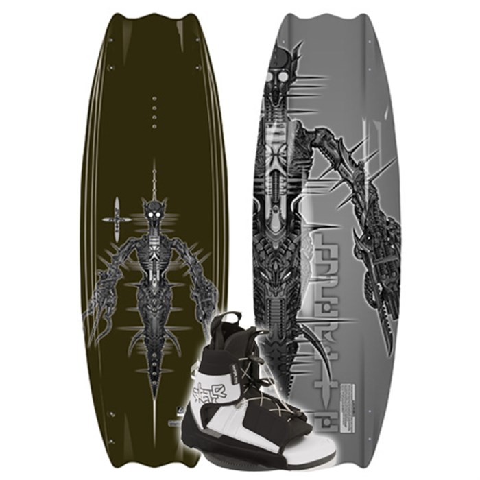 Hyperlite - Hyperlite Parks Jr Wakeboard + State Boots - Youth 2006