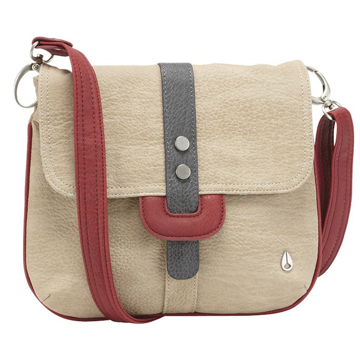 Nixon Matte Nickle Trim Finish Cross Body Purse Women's evo