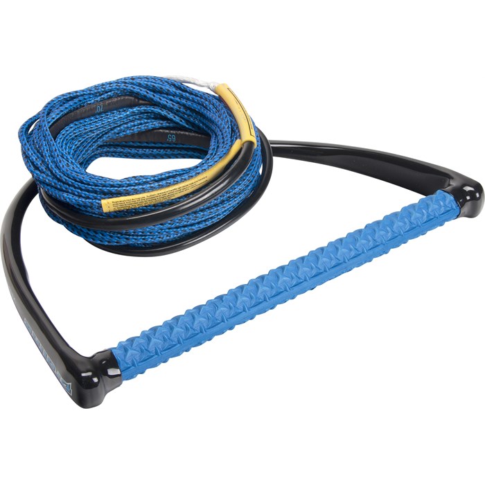 Hyperlite CG Wakeboard Handle With 60ft Poly-E Mainline - Blue