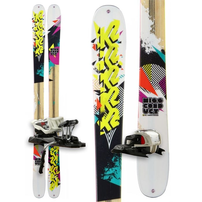 K2 - MissConduct Skis + Marker Free 10.0 Bindings - Women's 2013