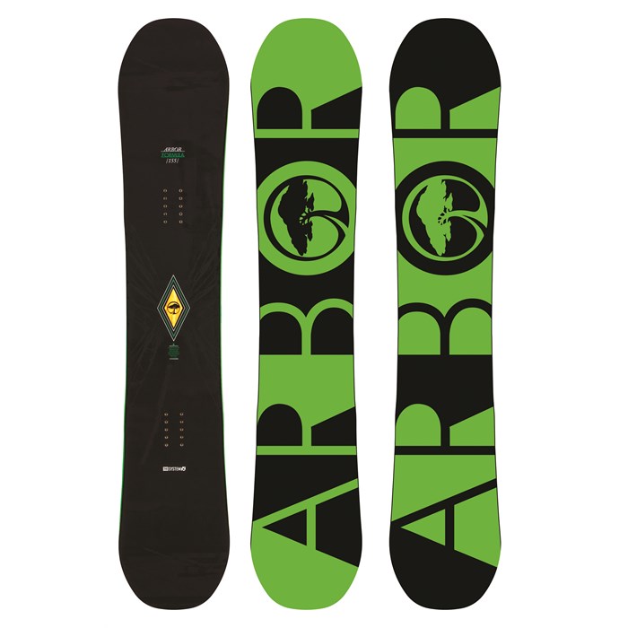Arbor - Formula Snowboard + Burton Freestyle Bindings 2014