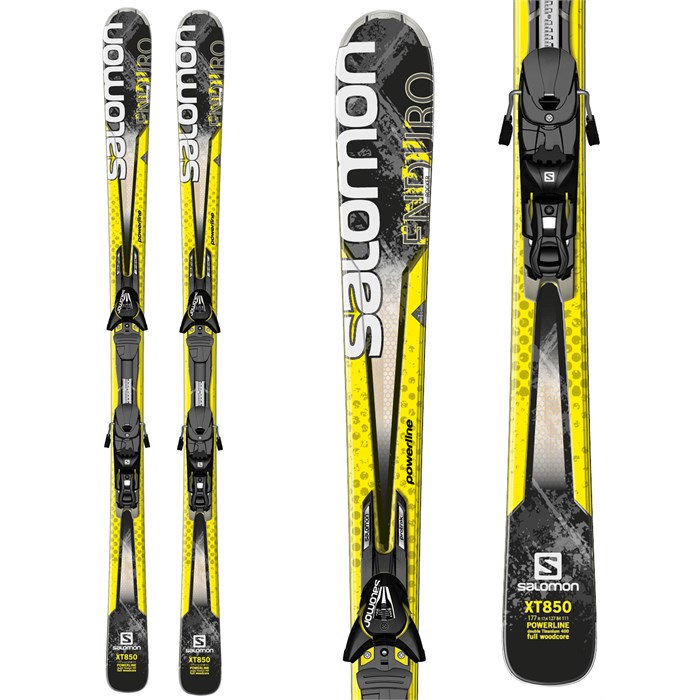 Por ley Melodramático Influencia Salomon Enduro XT 850 Skis + Z12 Bindings 2014 | evo