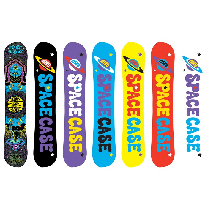 GNU Forest's Space Case EC2PBTX Snowboard 2014 | evo