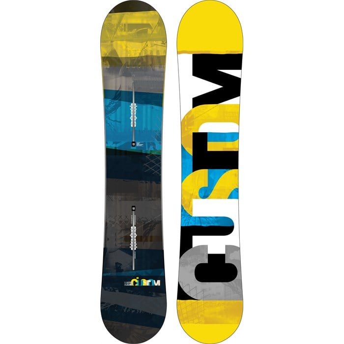 Burton - Custom Snowboard + Burton Cartel Snowboard Bindings 2014