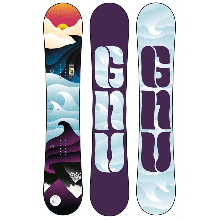 GNU Ladies Choice EC2PBTX Snowboard Women's 2014 evo