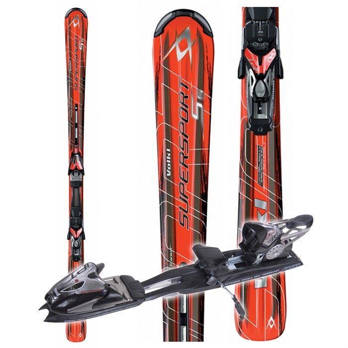 Volkl Supersport S5 Ti Skis + Marker Motion System Bindngs 2007 | evo ...