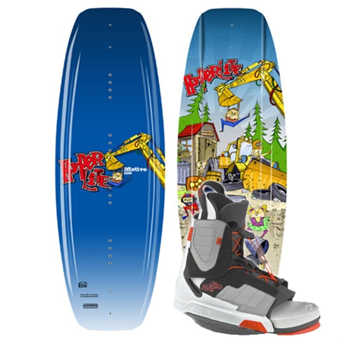 Hyperlite - Hyperlite Motive Kids Wakeboard + Foundation Boots Kids 2006