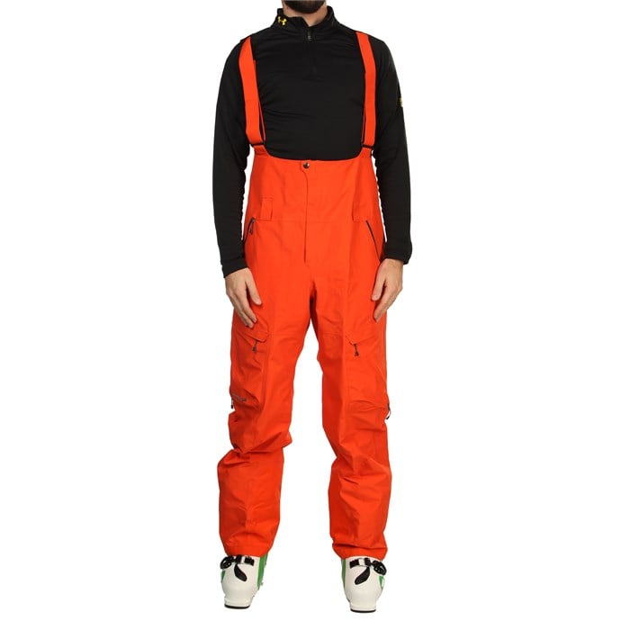 Basement Bib Pants Orange / Xxs