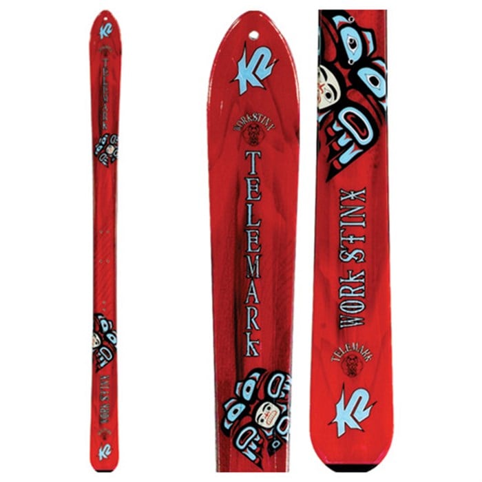 K2 Work Stinx Telemark Skis (with inserts) 2005 | evo