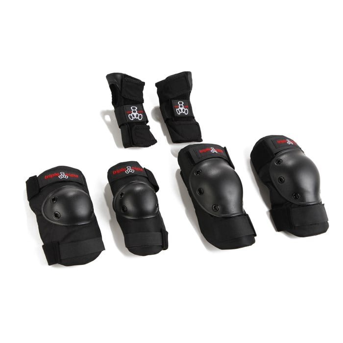 Triple 8 Bumsaver Medium Black Skate Pads 