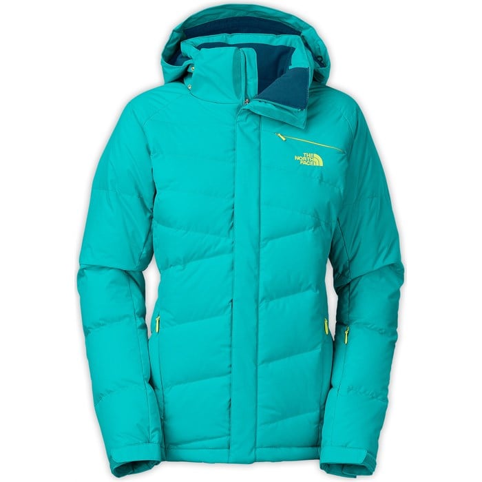north face turquoise jacket women's