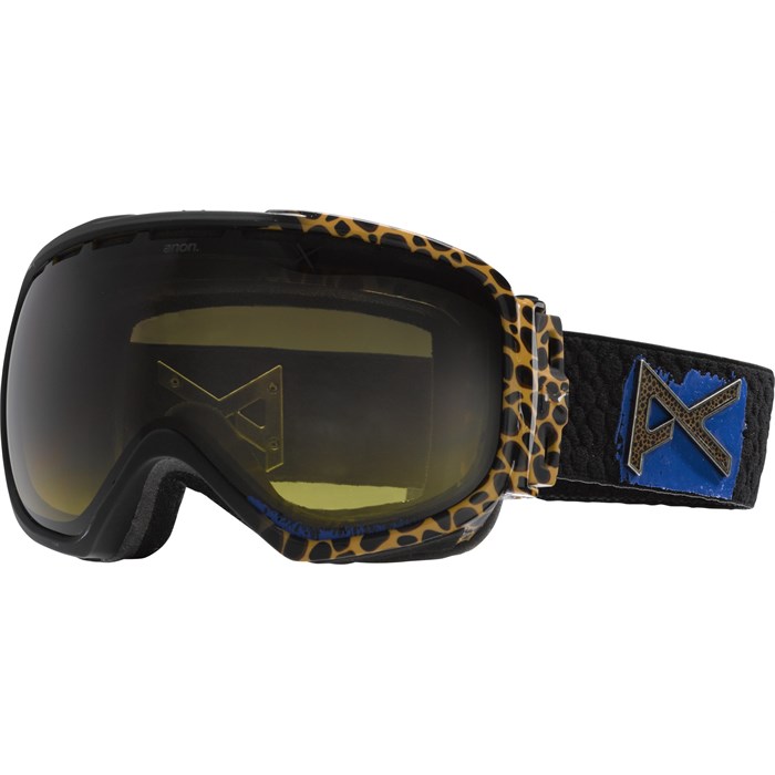 leopard print ski goggles