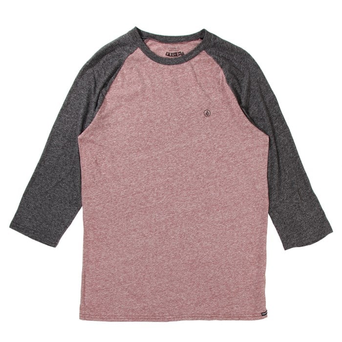 Download Volcom Mock Twist 3/4 Raglan Top | evo