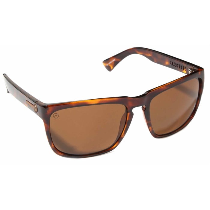 Electric California Mens Knoxville XL Sunglasses Matte Tortoise Shell/Bronze 