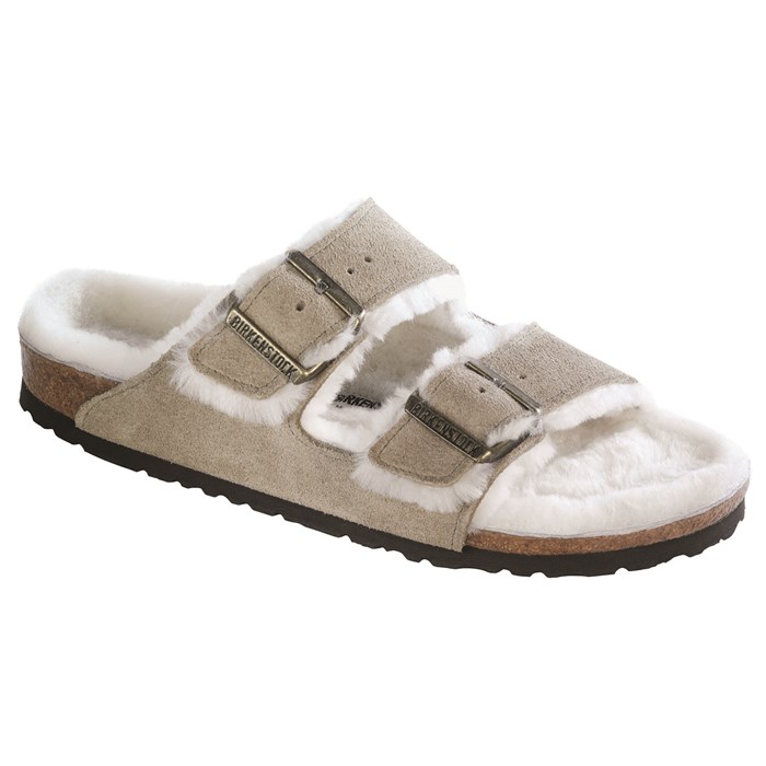 birkenstock sheepskin slippers