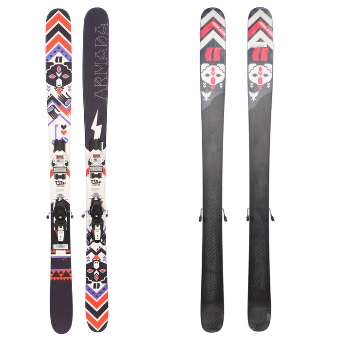 Armada TSTw Skis Marker Squire Demo Bindings Used Women s