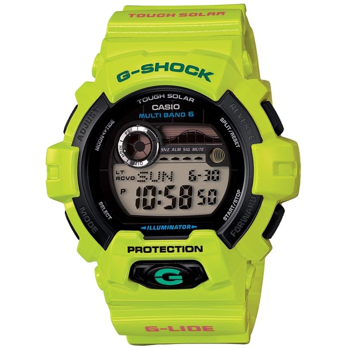 G-Shock GWX-8900 GLIDE with Tide Graph Watch | evo