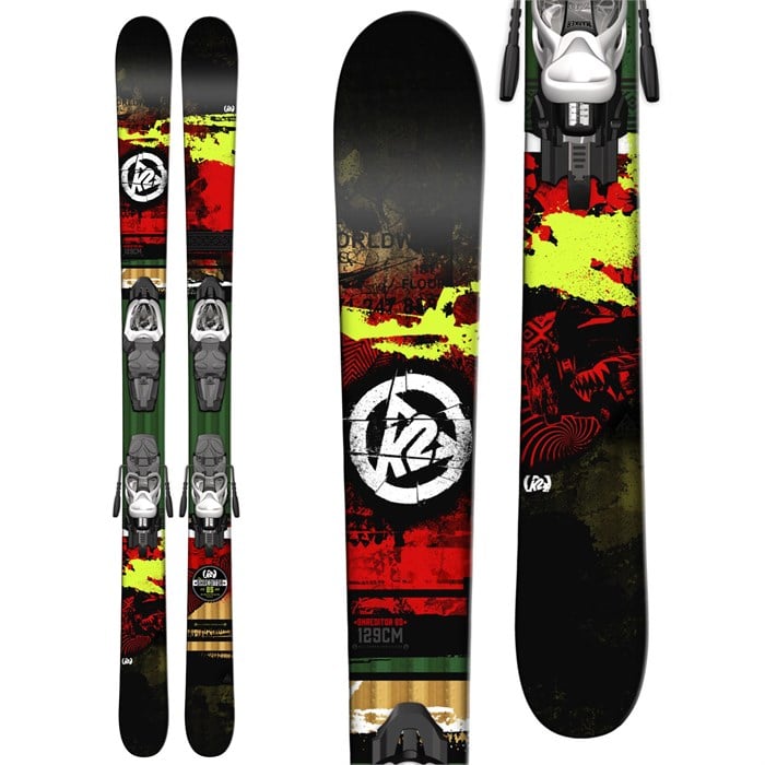 K2 Shreditor 85 Jr Skis + Fastrak2 7 Bindings - Boy's 2015 | evo