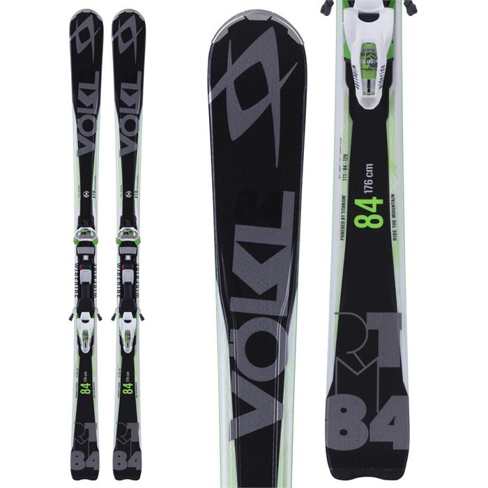 Völkl - Volkl RTM 84 Skis + iPT Wide Ride 14.0 Bindings 2015