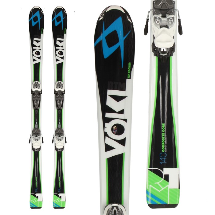 Volkl RTM Jr Skis + 3Motion Jr 7.0 Bindings - Boy's 2015 | evo