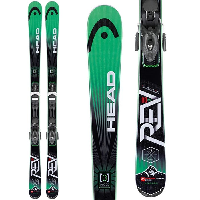Head - REV 80 Pro Skis + PR 11 Bindings 2015