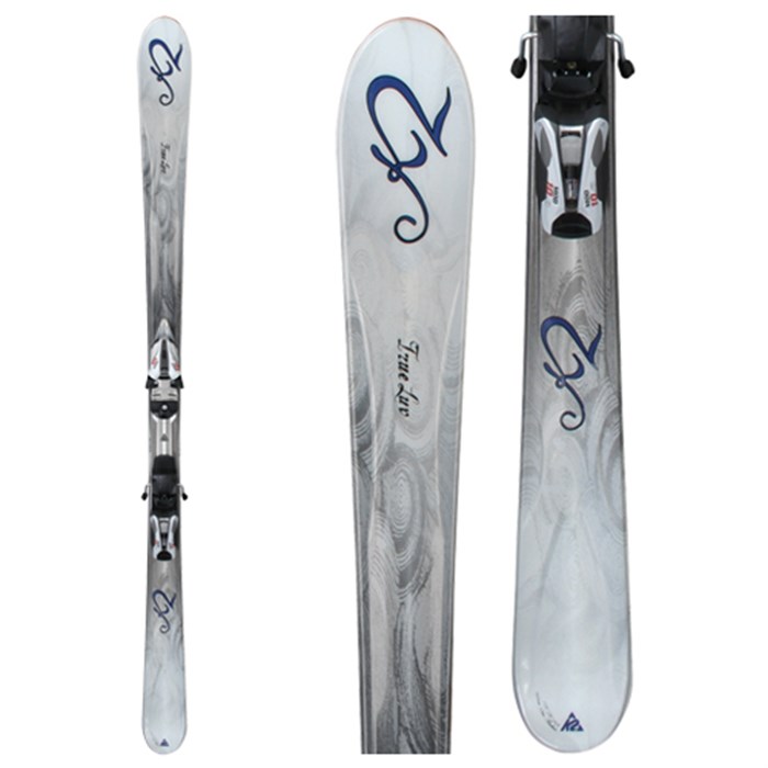 K2 T9 True Luv Skis + Marker Bindings 2007 | evo