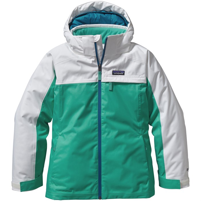 Patagonia Girls' H2no スノーベルジャケット ネイビーピンク 【35