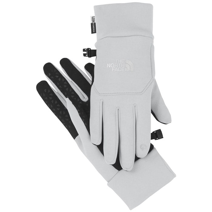 north face white gloves