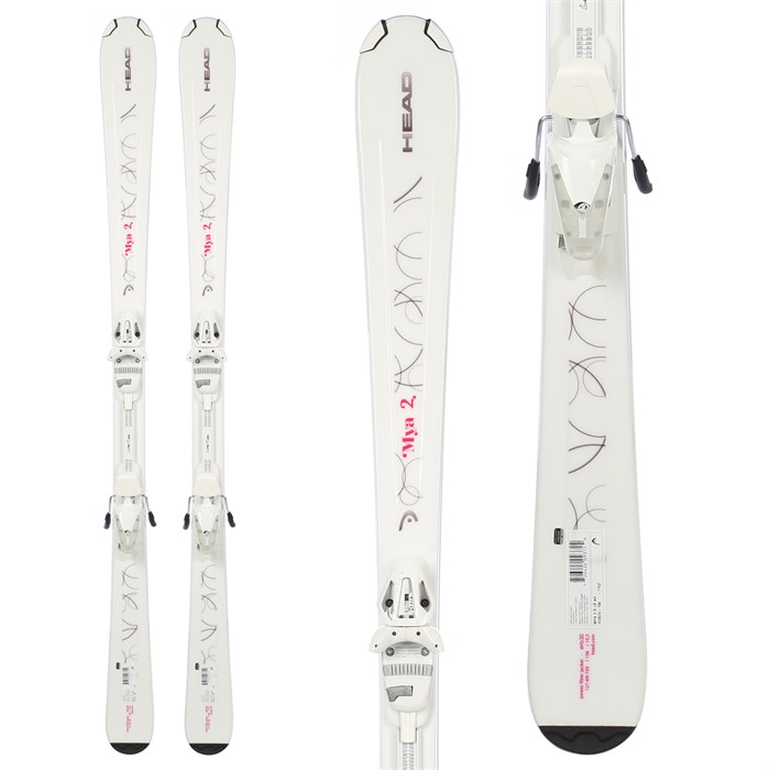 The top sheet of the Ski Logik skis are designed by Mariella
