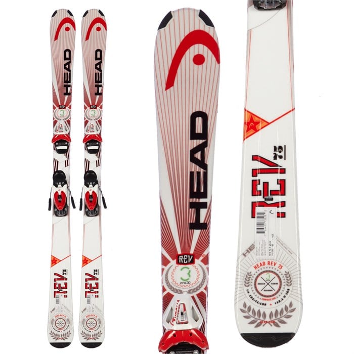 optional helmet/Leki poles 142 cm Head Rev 75 skis bindings womens 7.5 boots 