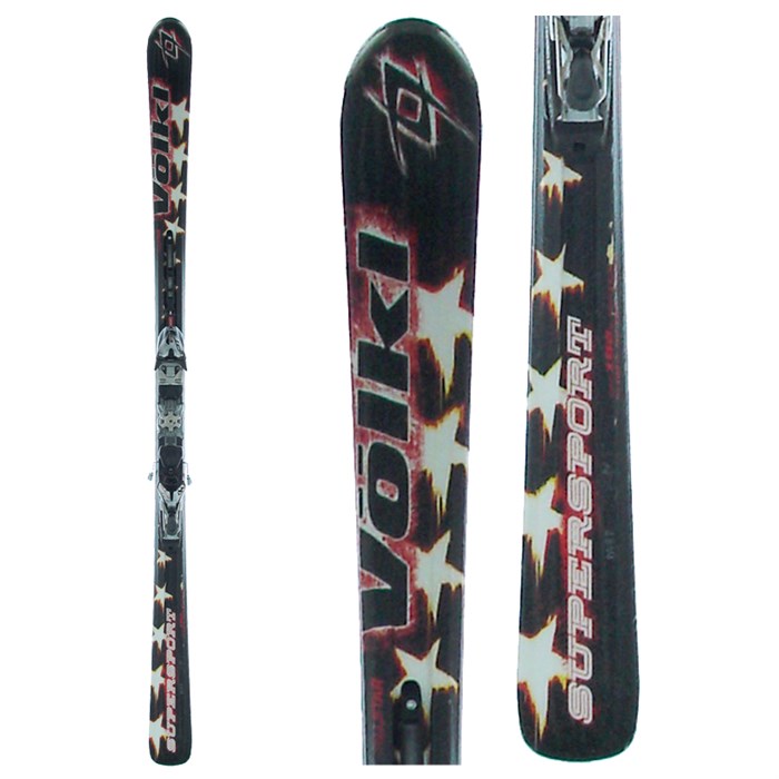 スキー Volkl SUPERSPORT 168cm カービングスキー スキー板