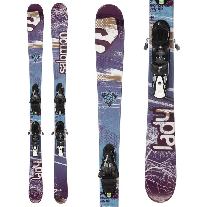 Salomon Lady Skis + Z10 Demo Bindings - Used - Women's 2012 | evo