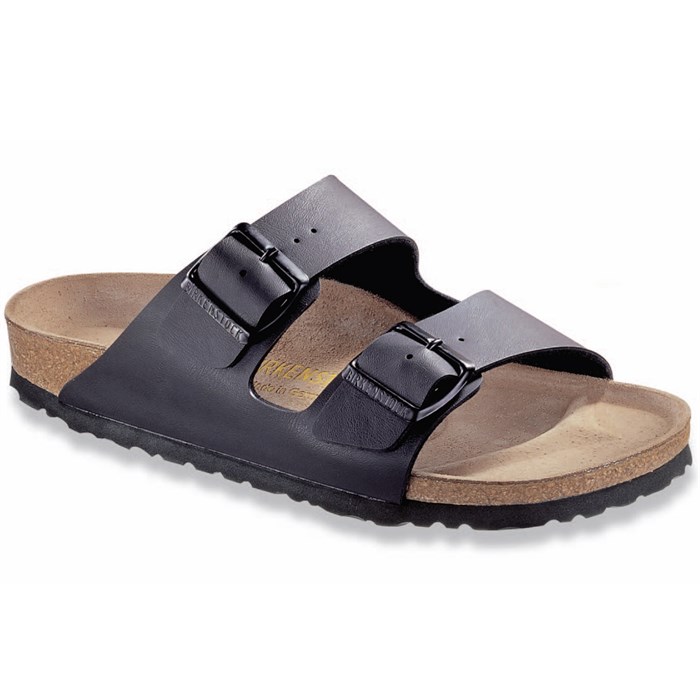 birkenstock women's arizona birko flor sandals dark brown