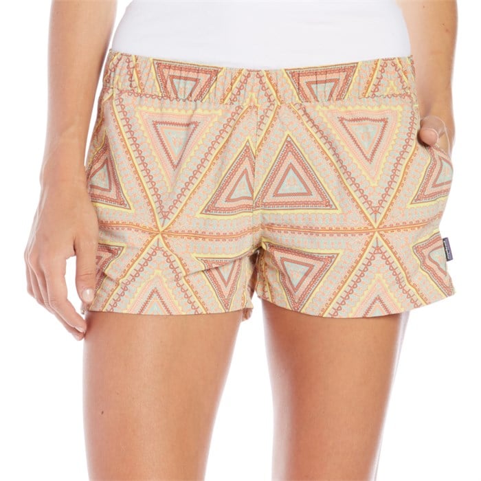 yellow patagonia shorts